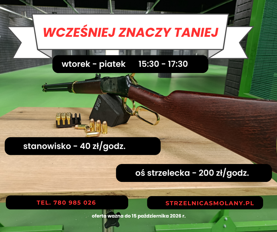 ańsze godziny na Strzelnicy Smolany – stanowisko i oś strzelecka